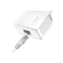 TP-LINK , Gigabit Powerline Starter Kit , TL-PA7017 KIT , 10/100/1000 Mbit/s , Ethernet LAN (RJ-45) ports 1 , No Wi-Fi , Data transfer rate (max) 1000 Mbit/s , Extra socket