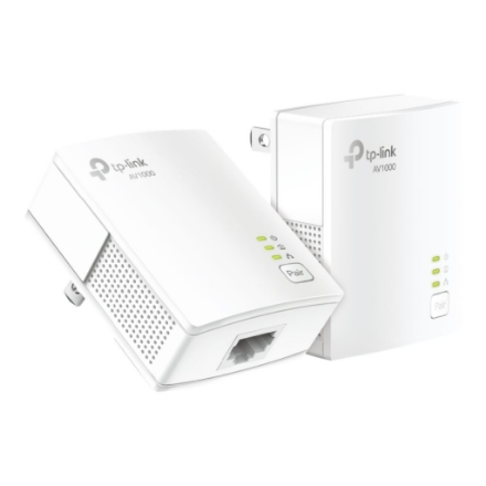 TP-LINK , Gigabit Powerline Starter Kit , TL-PA7017 KIT , 10/100/1000 Mbit/s , Ethernet LAN (RJ-45) ports 1 , No Wi-Fi , Data transfer rate (max) 1000 Mbit/s , Extra socket