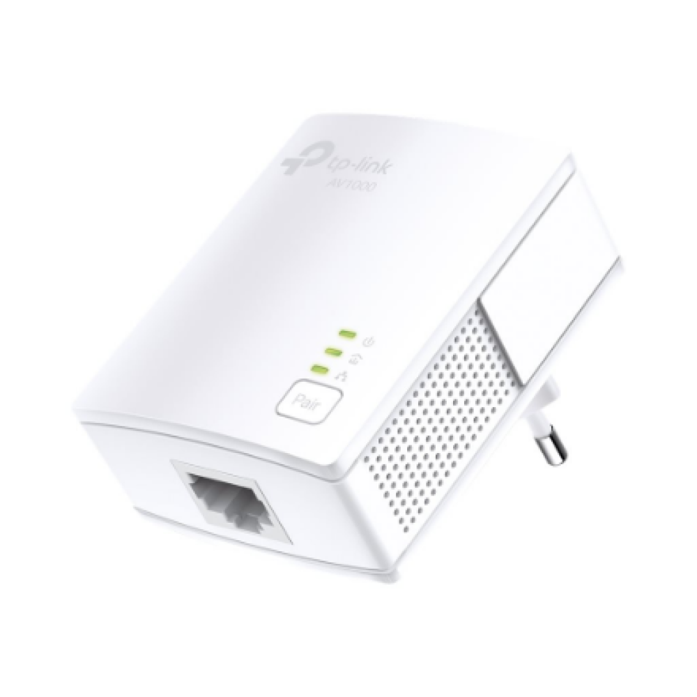 TP-LINK , Gigabit Powerline Starter Kit , TL-PA7017 KIT , 10/100/1000 Mbit/s , Ethernet LAN (RJ-45) ports 1 , No Wi-Fi , Data transfer rate (max) 1000 Mbit/s , Extra socket