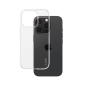 CARE Fashionable Case , Back cover , Apple , iPhone 16 PRO , Recycled plastic , Transparent , X-Ray Soft Basic