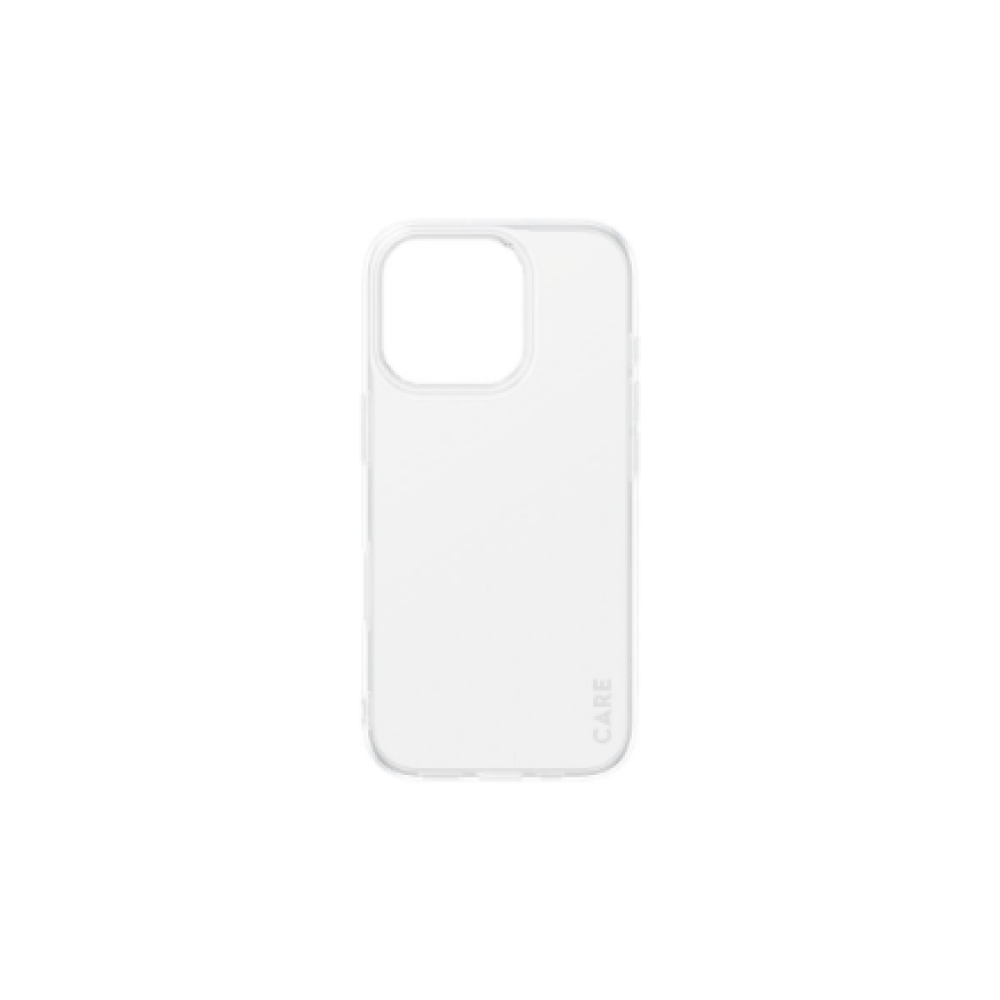 CARE Fashionable Case , Back cover , Apple , iPhone 16 PRO , Recycled plastic , Transparent , X-Ray Soft Basic