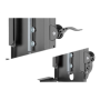 PC Table Mount , DA-90411 , 30-51 cm , Steel , Black