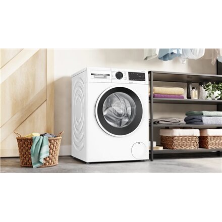 Bosch Washing Machine , WGG254ZWSN , Energy efficiency class A , Front loading , Washing capacity 10 kg , 1400 RPM , Depth 63 cm , Width 60 cm , Display , LED , Steam function , White