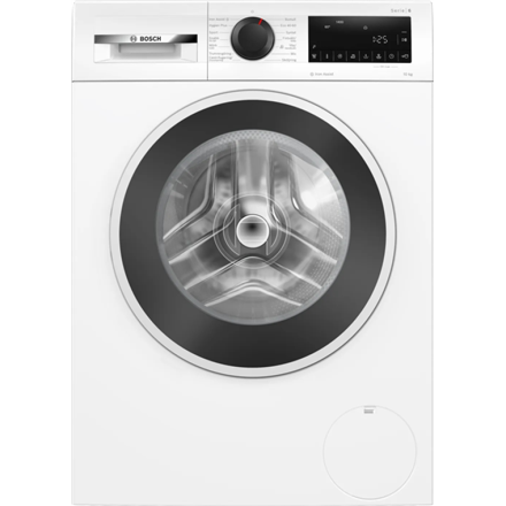 Bosch Washing Machine , WGG254ZWSN , Energy efficiency class A , Front loading , Washing capacity 10 kg , 1400 RPM , Depth 63 cm , Width 60 cm , Display , LED , Steam function , White