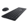 Dell , Pro Keyboard and Mouse , KM5221W , Keyboard and Mouse Set , Wireless , Batteries included , Wireless connection , EE , Black