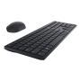 Dell , Pro Keyboard and Mouse , KM5221W , Keyboard and Mouse Set , Wireless , Batteries included , EE , Black , Wireless connection