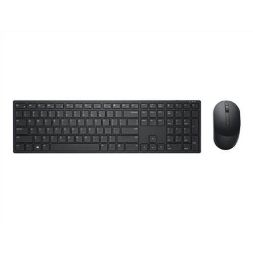 Dell , Pro Keyboard and Mouse , KM5221W , Keyboard and Mouse Set , Wireless , Batteries included , Wireless connection , EE , Black