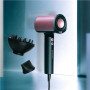 Cecotec Hair dryer , DryGlam Nano Plasma , 1600 W , Number of temperature settings 3 , Ionic function , Black/Rose Gold , Diffuser nozzle