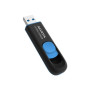 ADATA , USB Flash Drive , UV128 , 256 GB , USB Type-A , Black/Blue