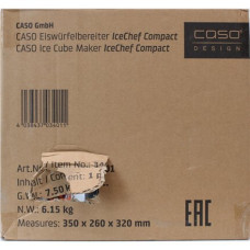 SALE OUT. , Caso , Ice Cube Machine , IceChef Compact , Power 120 W , Black , DAMAGED PACKAGING