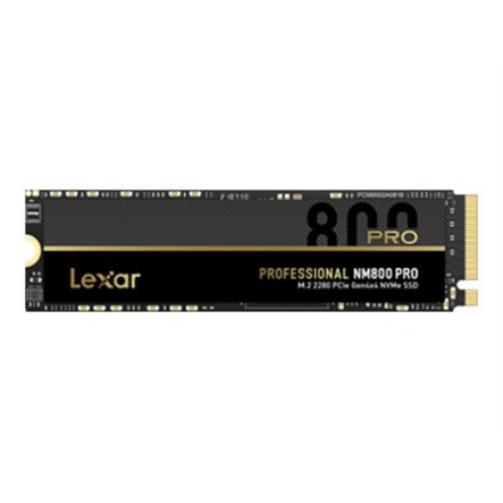 Dysk SSD Lexar Professional NM800 Pro 512GB M.2 2280 PCI-E x4 Gen4 NVMe (LNM800P512G-RNNNG) Lexar