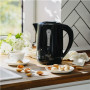 Adler , Kettle , AD 1244 , Electric , 1850 W , 2.5 L , Plastic , 360° rotational base , Black