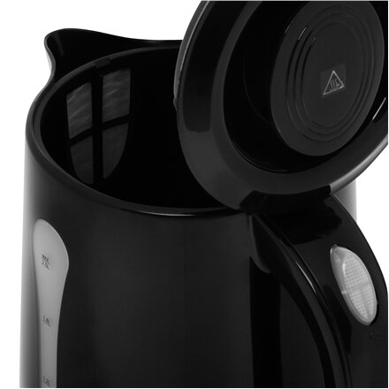 Adler , Kettle , AD 1244 , Electric , 1850 W , 2.5 L , Plastic , 360° rotational base , Black