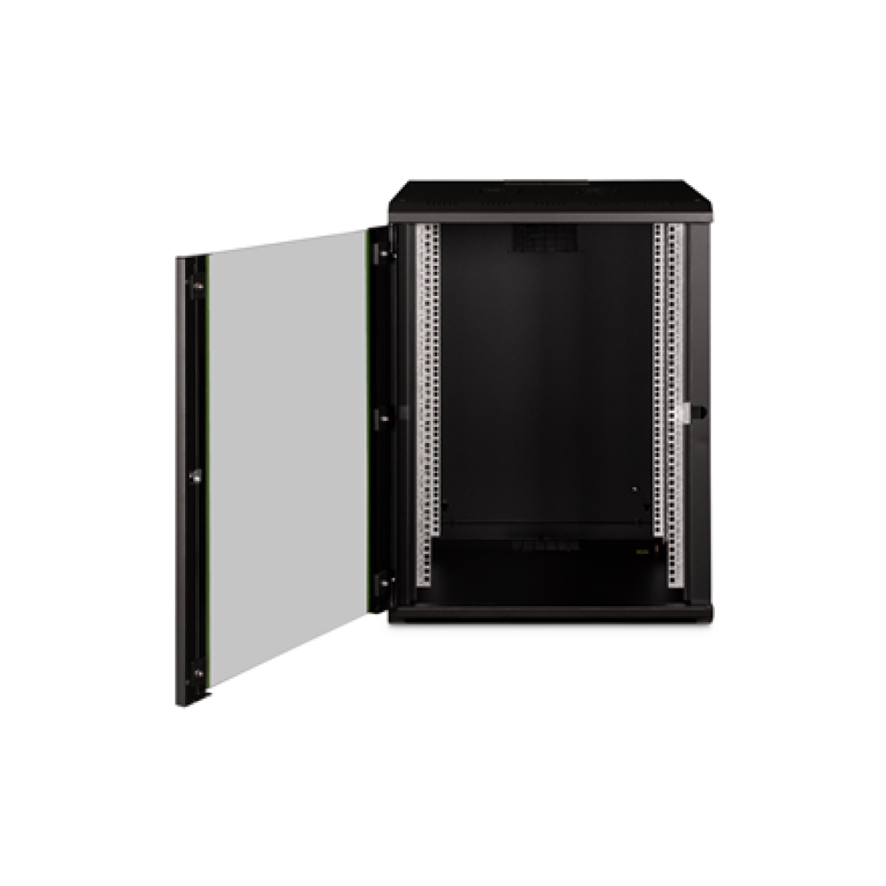 Digitus Wall Mounting Cabinet Unique Series , DN-19 16U-6/6-SW , Black , 82 x 60 x 60 cm