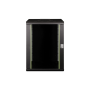 Digitus Wall Mounting Cabinet Unique Series , DN-19 16U-6/6-SW , Black , 82 x 60 x 60 cm