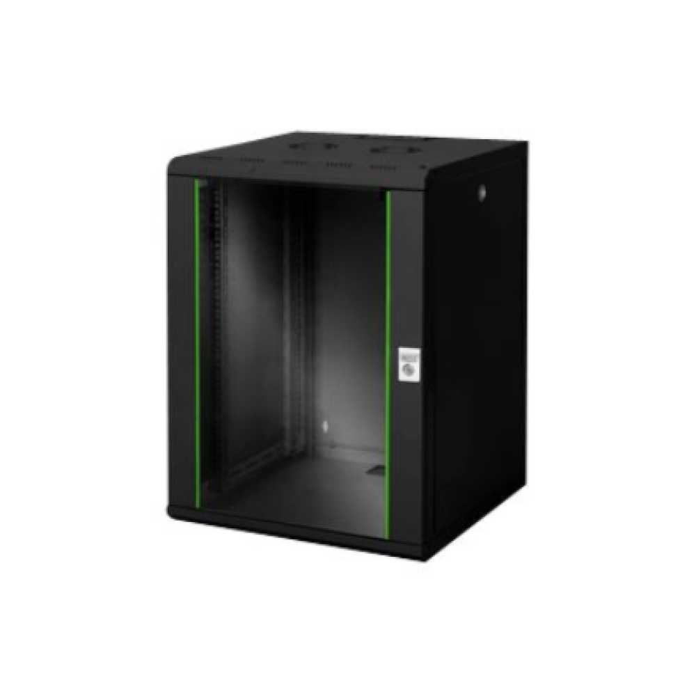 Digitus Wall Mounting Cabinet Unique Series , DN-19 16U-6/6-SW , Black , 82 x 60 x 60 cm