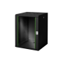 Digitus Wall Mounting Cabinet Unique Series , DN-19 16U-6/6-SW , Black , 82 x 60 x 60 cm