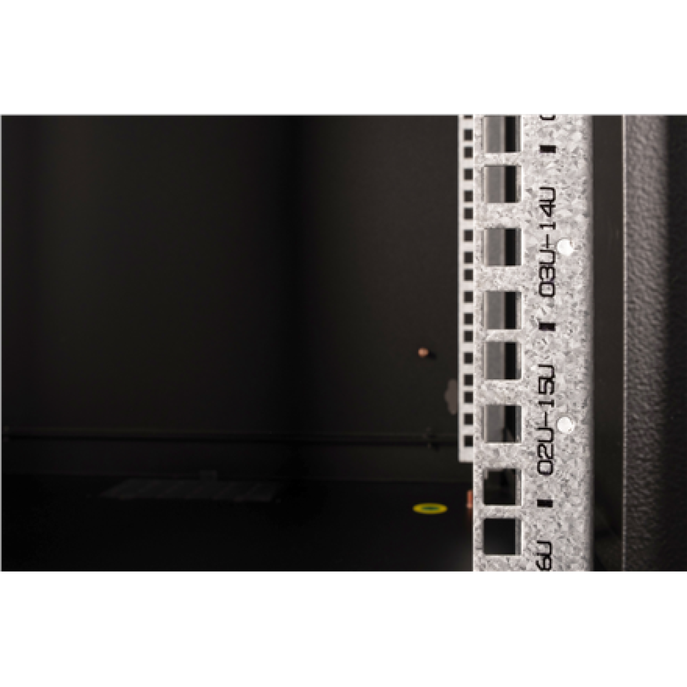 Digitus Wall Mounting Cabinet Unique Series , DN-19 16U-6/6-SW , Black , 82 x 60 x 60 cm