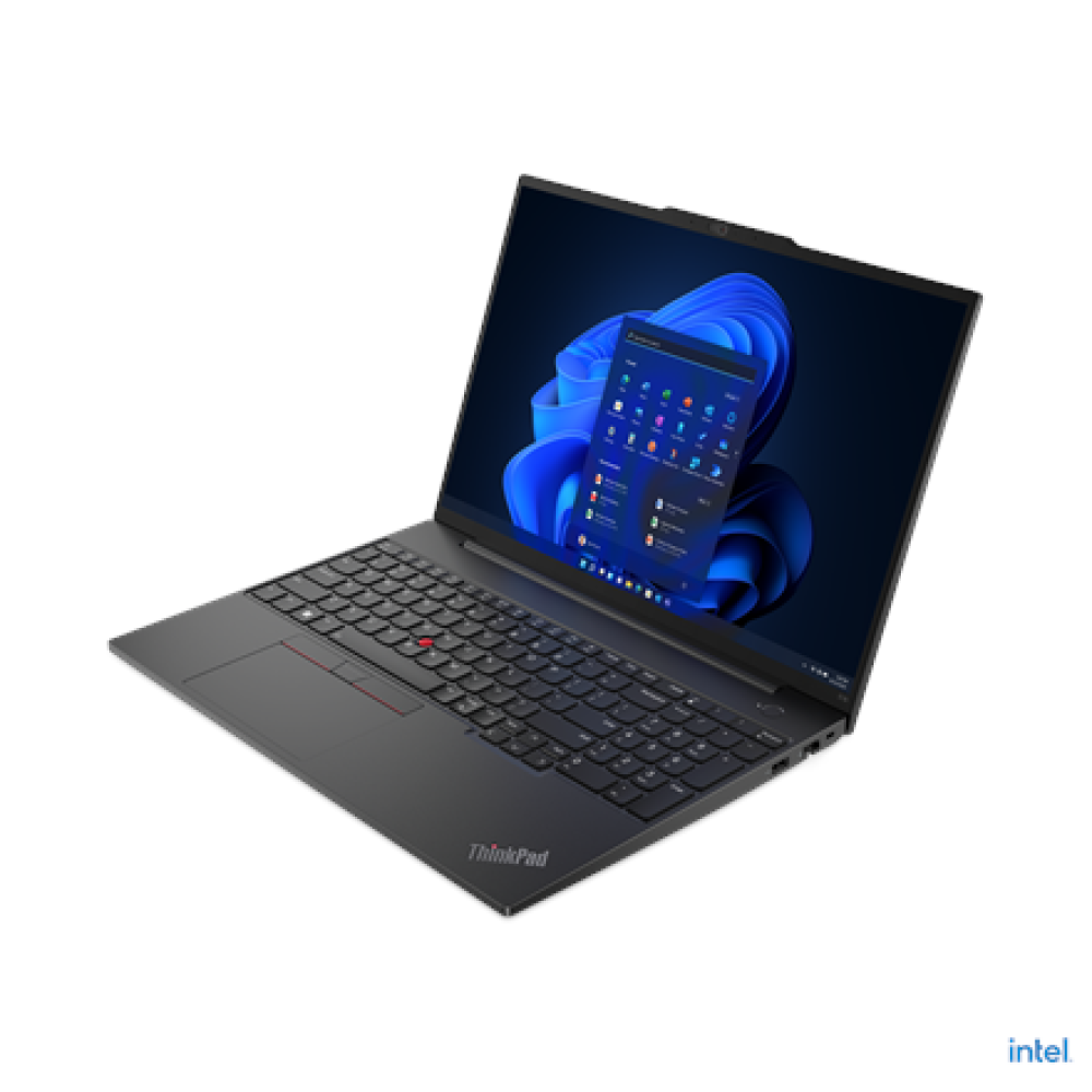 Lenovo ThinkPad E16 , Graphite Black , 16 , IPS , WUXGA , 1920 x 1200 pixels , Anti-glare , Intel Core i5 , i5-1335U , 16 GB , DDR4 , Solid-state drive capacity 512 GB , Intel Iris Xe Graphics , Windows 11 Pro , 802.11ax , Bluetooth version 5.1 , Keyboard