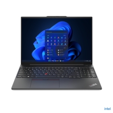 Lenovo ThinkPad E16 , Graphite Black , 16 , IPS , WUXGA , 1920 x 1200 pixels , Anti-glare , Intel Core i5 , i5-1335U , 16 GB , DDR4 , Solid-state drive capacity 512 GB , Intel Iris Xe Graphics , Windows 11 Pro , 802.11ax , Bluetooth version 5.1 , Keyboard