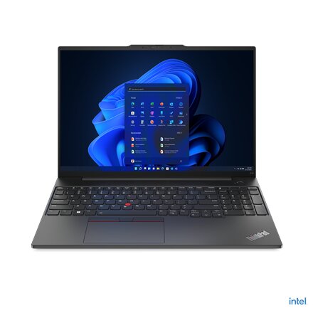 Lenovo ThinkPad E16 , Graphite Black , 16 , IPS , WUXGA , 1920 x 1200 pixels , Anti-glare , Intel Core i5 , i5-1335U , 16 GB , DDR4 , Solid-state drive capacity 512 GB , Intel Iris Xe Graphics , Windows 11 Pro , 802.11ax , Bluetooth version 5.1 , Keyboard