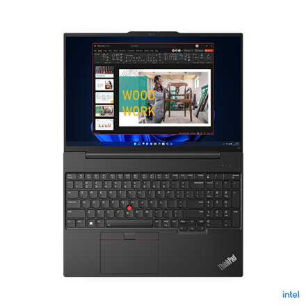 Lenovo ThinkPad E16 , Graphite Black , 16 , IPS , WUXGA , 1920 x 1200 pixels , Anti-glare , Intel Core i5 , i5-1335U , 16 GB , DDR4 , Solid-state drive capacity 512 GB , Intel Iris Xe Graphics , Windows 11 Pro , 802.11ax , Bluetooth version 5.1 , Keyboard
