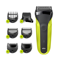 Braun , Shaver , 300BT , Operating time (max) 30 min , NiMH , Green Braun , Shaver , 300BT , Operating time (max) 30 min , NiMH , Green