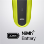 Braun , Shaver , 300BT , Operating time (max) 30 min , NiMH , Green