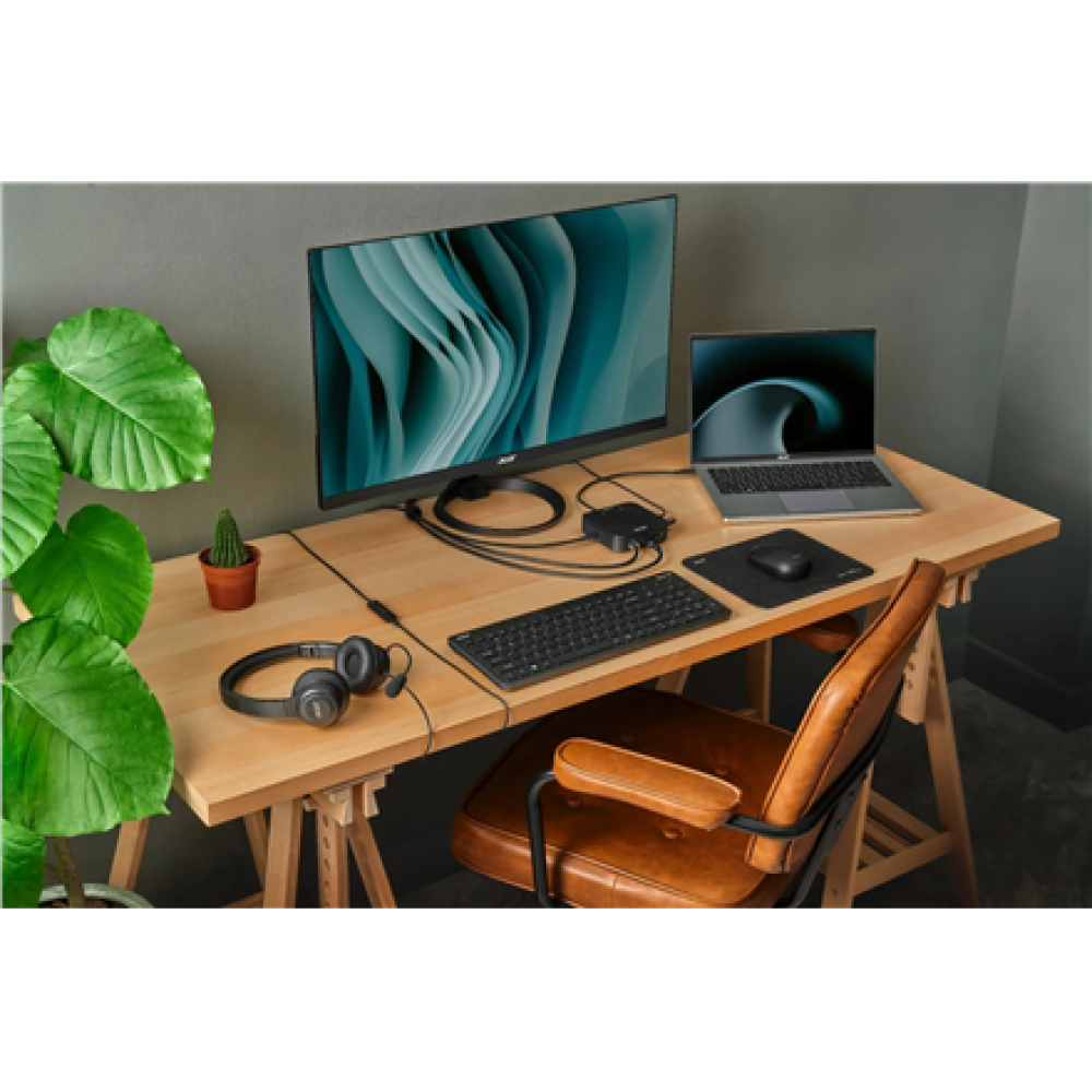 Acer Office Headset , Built-in microphone , Wired , Black