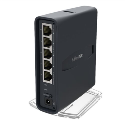 MikroTik , Access Point , RB952Ui-5ac2nD-TC , 802.11ac , 867 Mbit/s , 10/100 Mbit/s , Mesh Support No , MU-MiMO Yes , No mobile broadband , Antenna type Internal , 12 month(s)