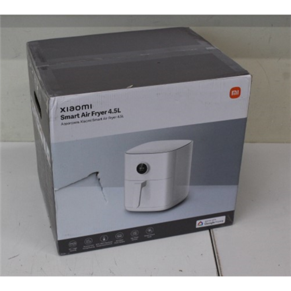 SALE OUT. Xiaomi Smart Air Fryer 4.5L EU , Xiaomi , Smart Air Fryer EU , Power 1500 W , Capacity 4.5 L , White , DAMAGED PACKAGING