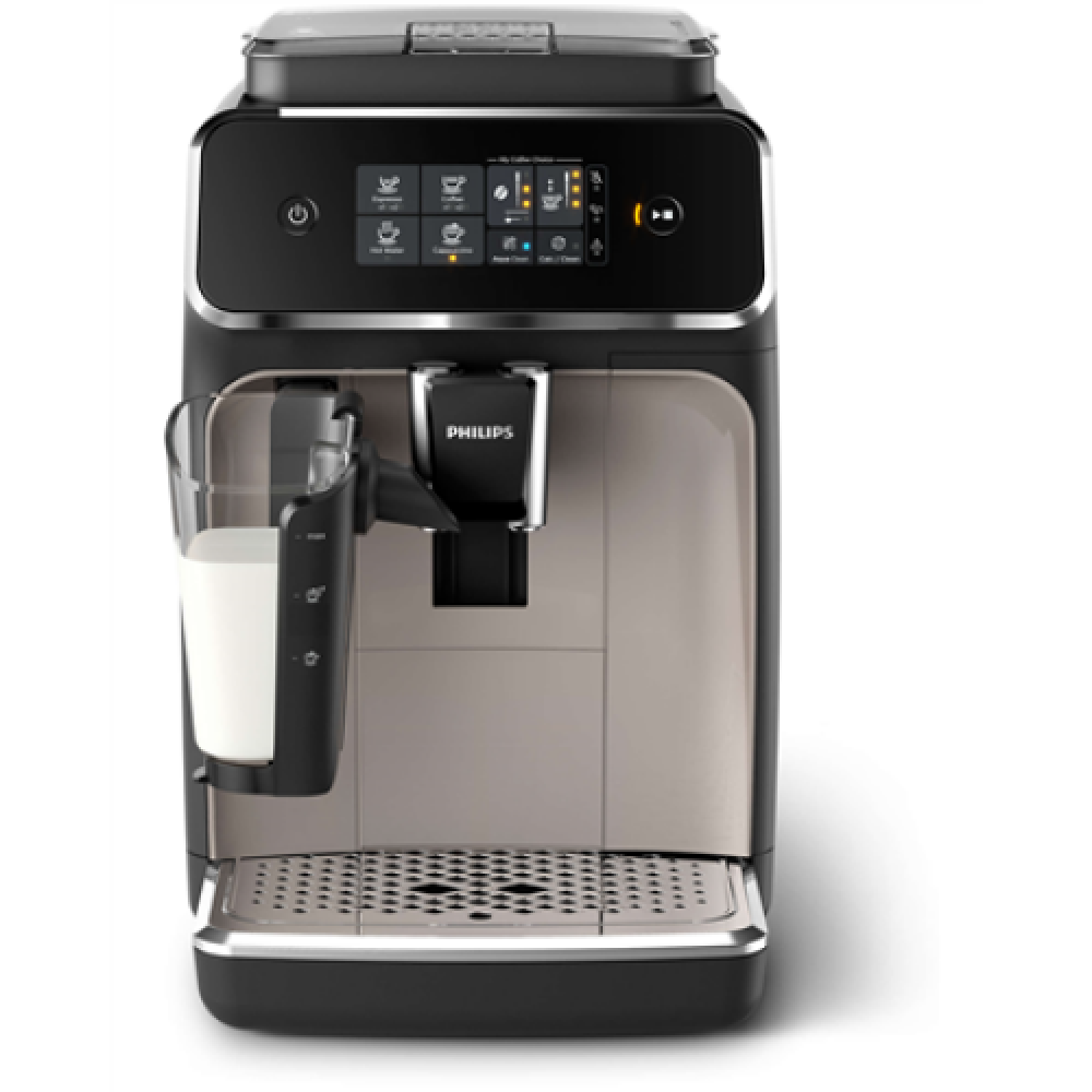 Philips Coffee maker LatteGo EP2235/40 Pump pressure 15 bar Built-in milk frother Fully automatic 1500 W Black/Zinc brown