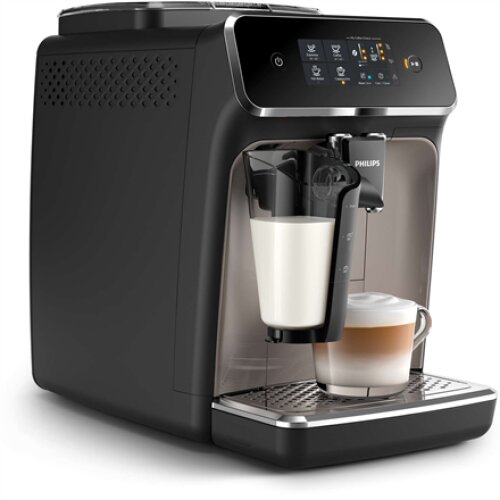 Philips Coffee maker LatteGo EP2235/40 Pump pressure 15 bar Built-in milk frother Fully automatic 1500 W Black/Zinc brown