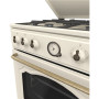 Gorenje Cooker , GKS6C71CLI , Hob type Gas , Oven type Electric , Gold , Width 60 cm , Depth 60 cm , Energy efficiency class A , 71 L