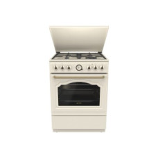 Gorenje Cooker , GKS6C71CLI , Hob type Gas , Oven type Electric , Gold , Width 60 cm , Depth 60 cm , Energy efficiency class A , 71 L Gorenje Cooker , GKS6C71CLI , Hob type Gas , Oven type Electric , Gold , Width 60 cm , Depth 60 cm , Energy efficiency class A , 71 L