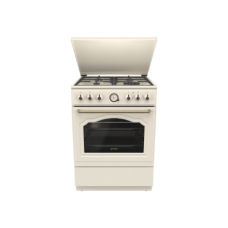 Gorenje Cooker , GKS6C71CLI , Hob type Gas , Oven type Electric , Gold , Width 60 cm , Depth 60 cm , 71 L