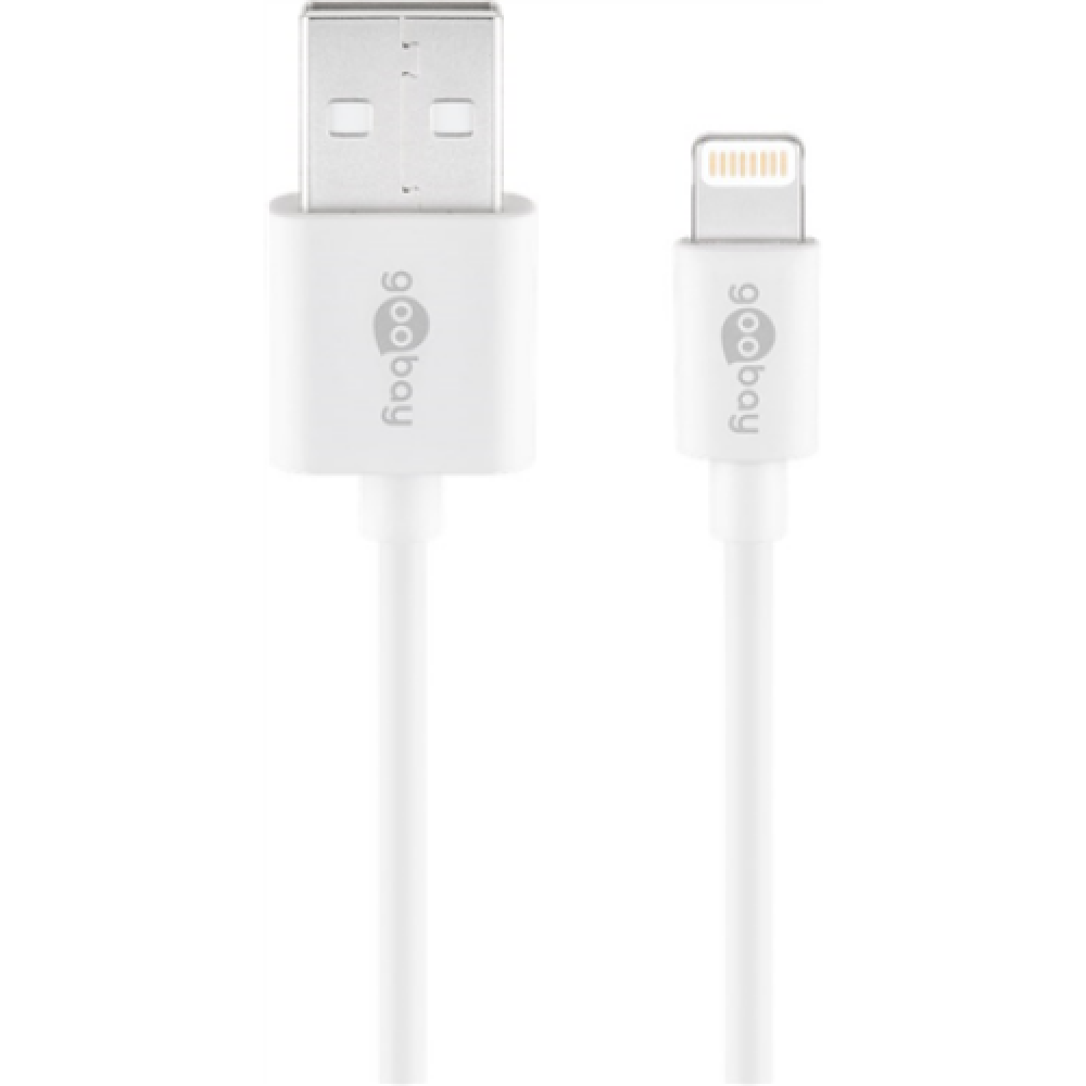 Goobay , Lightning USB charging and sync cable , 54600 , USB-C to Lightning Apple Lightnin male (8-pin) , USB 2.0 male (type A)