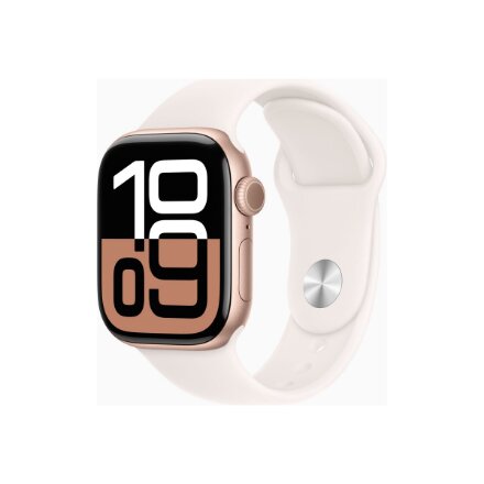 Apple Watch Series 10 , Smart watch , GPS (satellite) , Always-On Retina , Waterproof , Rose Gold