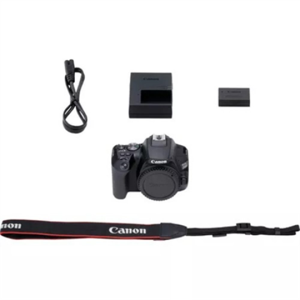 Canon EOS 250D BODY SLR Camera Body, Megapixel 24.1 MP, Image stabilizer, ISO 25600, Display diagonal 3.0 , Wi-Fi, Automatic, manual, Frame rate 29.97 fps, APS-C, CMOS, Black
