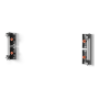EDBAK ULS1250 Universa lLED System for 1 cabinet 250mm , Black