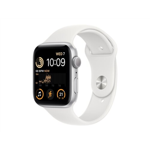 Apple Watch SE MNK23UL/A Smart watches GPS (satellite) Retina LTPO OLED Touchscreen 44mm Waterproof Bluetooth Wi-Fi Silver