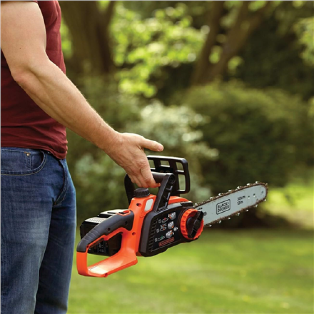 BLACK & DECKER Chainsaw , GKC3630L20-QW , 30 cm
