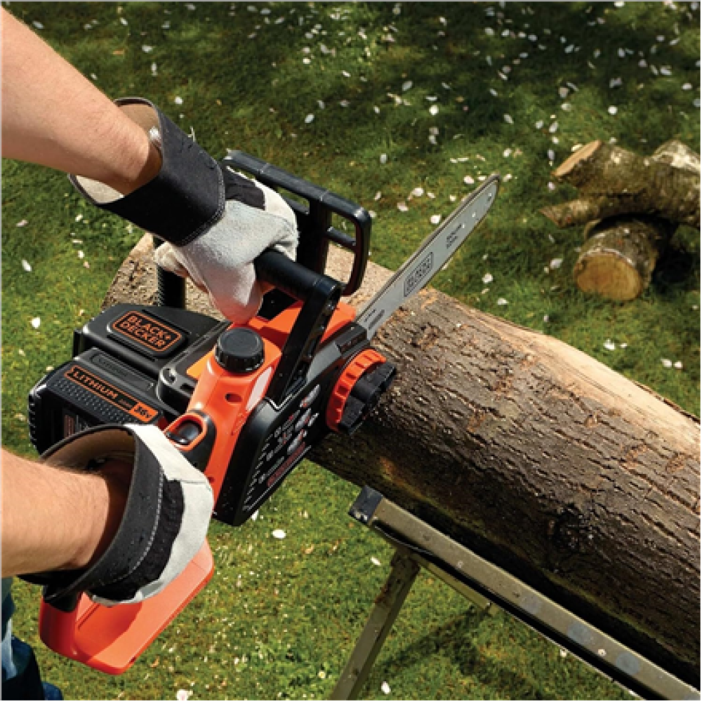 BLACK & DECKER Chainsaw , GKC3630L20-QW , 30 cm