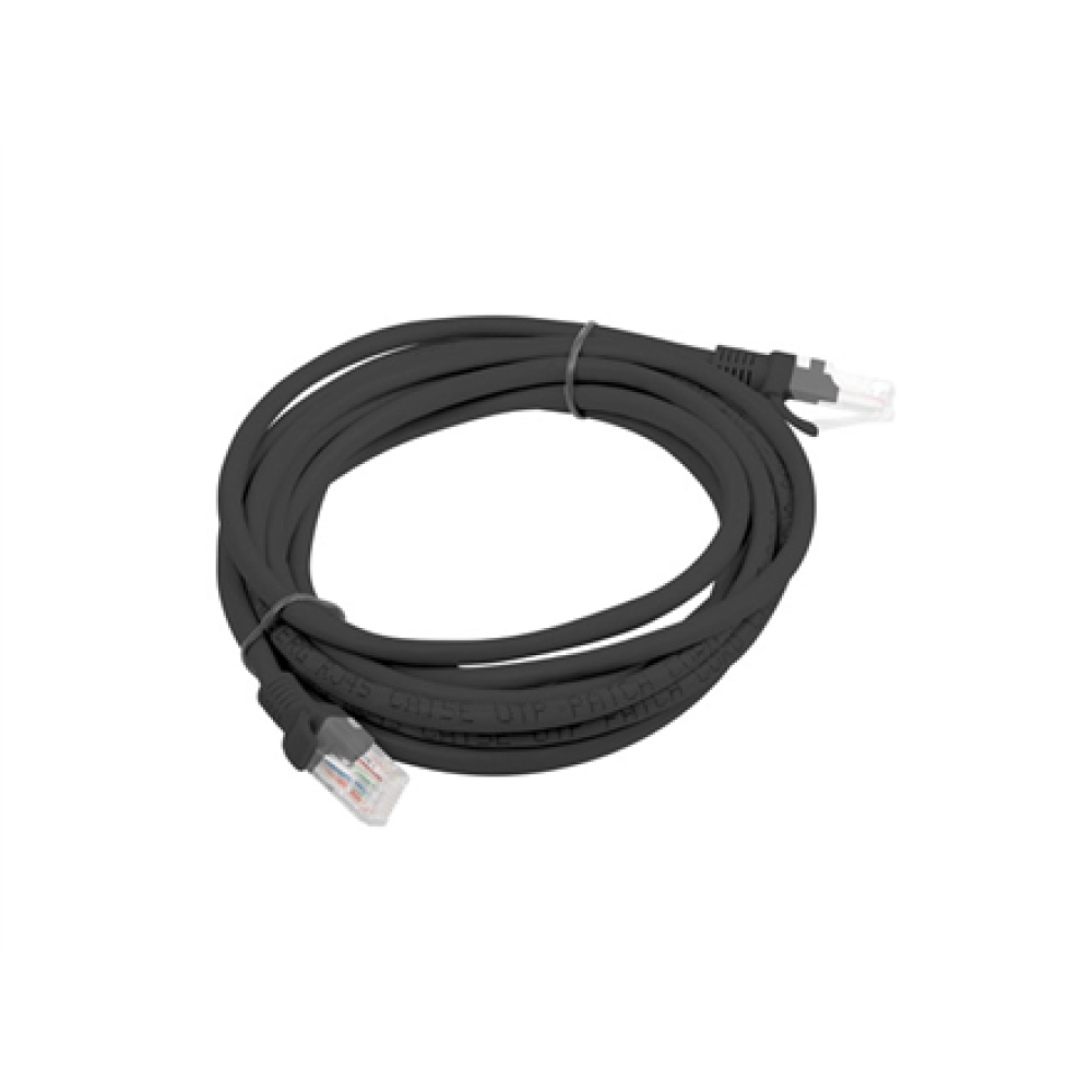 Lanberg Patchcord CAT.6 UTP Fluke Passed , PCU6-10CC-0300-BK , 3 m