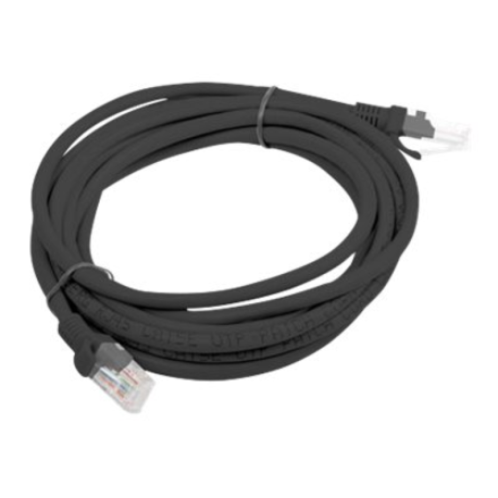 Lanberg Patchcord CAT.6 UTP Fluke Passed , PCU6-10CC-0300-BK , 3 m