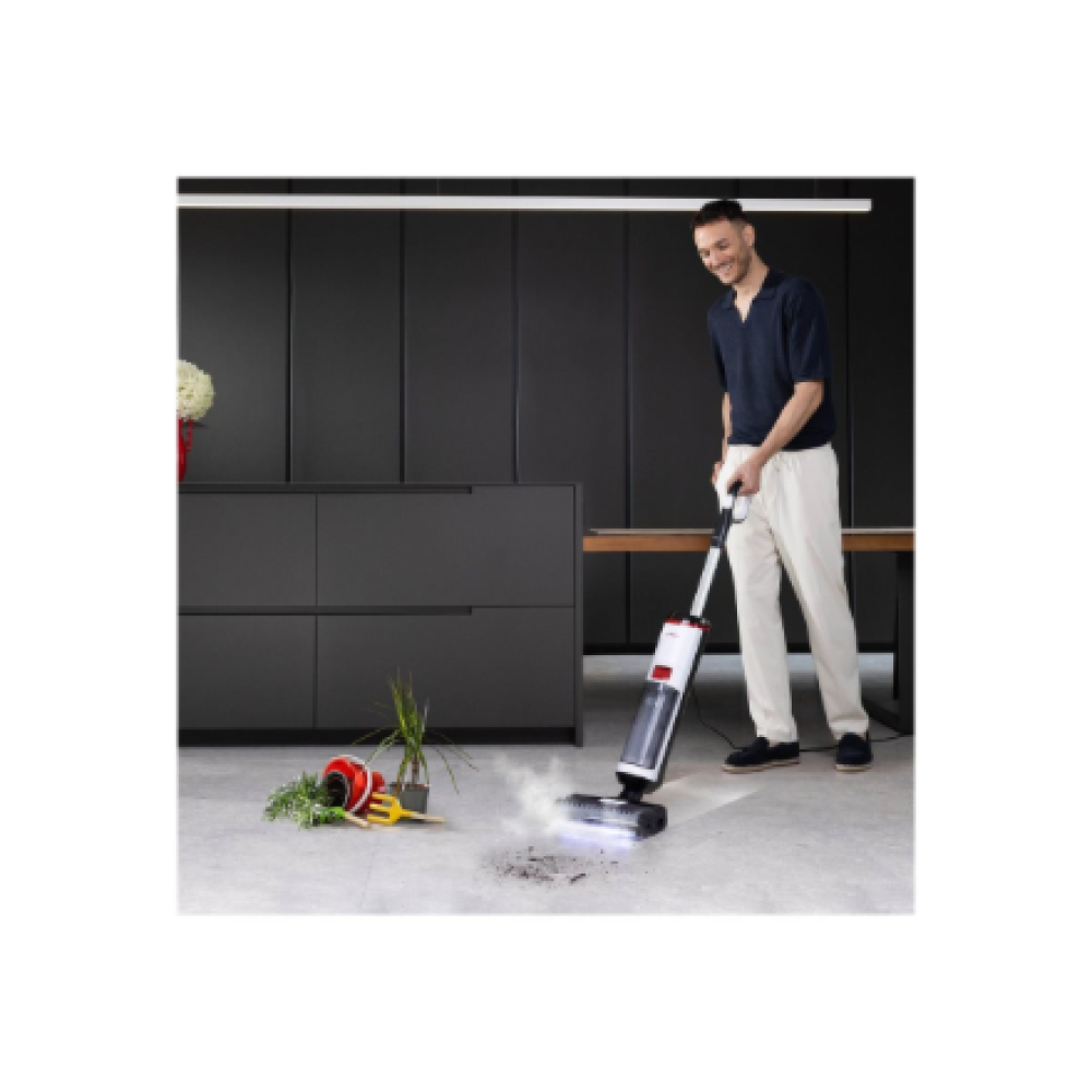 Polti Corded Steam Cleaner , RollySteam WD10 , Power 750 W , Water tank capacity 0.6 L , White/Black