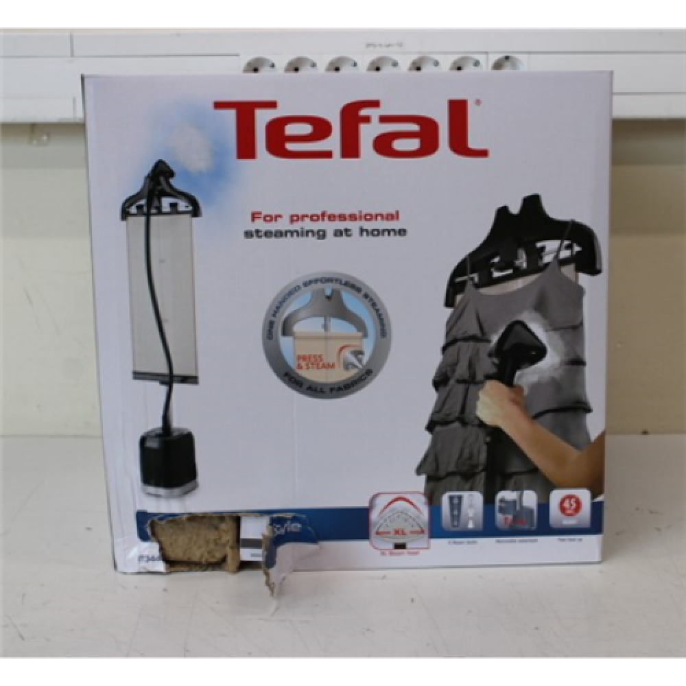 SALE OUT. Tefal IT3440 Pro Style Garment Steamer, Black/Grey DAMAGED PACKAGING , TEFAL , Pro Style Garment Steamer , IT3440 , Handheld , 1800 W , 1.5 L , 30 g/min , Black/Grey , DAMAGED PACKAGING