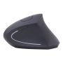 Gembird , 2.4GHz Wireless Optical Mouse , MUSW-ERGO-01 , Optical Mouse , USB , Black
