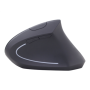 Gembird , MUSW-ERGO-01 , 2.4GHz Wireless Optical Mouse , Optical Mouse , USB , Black