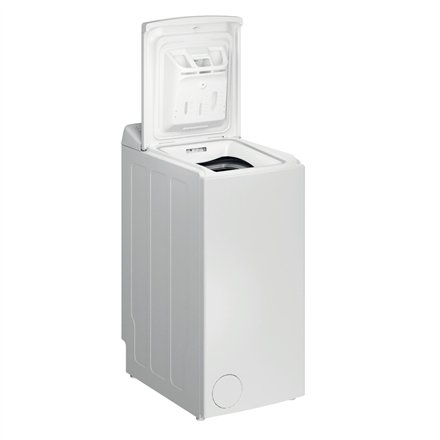 Whirlpool , Washing Machine , TDLR 55140S , Energy efficiency class C , Top loading , Washing capacity 5.5 kg , 1100 RPM , Depth 60 cm , Width 40 cm , Digital , White